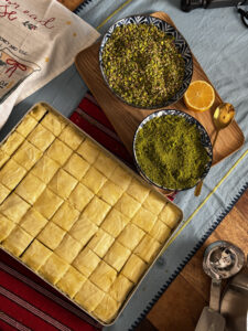 Ev yapımı fıstıklı baklava tarif