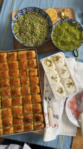 Ev yapımı fıstıklı baklava tarif