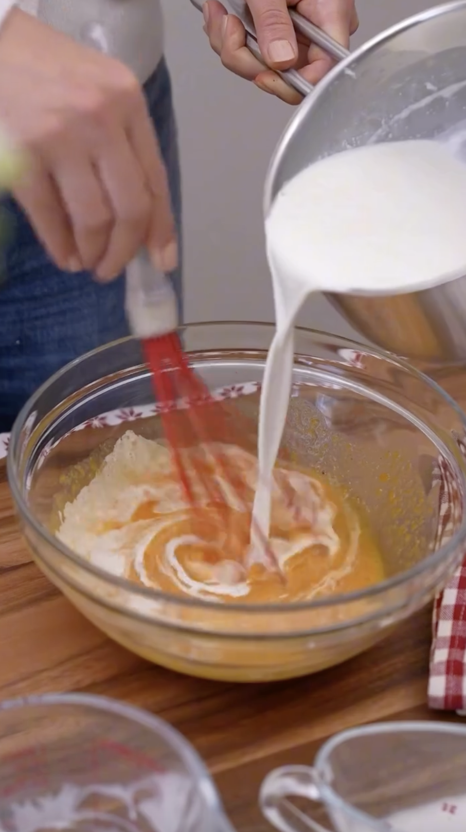 Balkabaklı Crème Brûlée Karışım Hazırlama