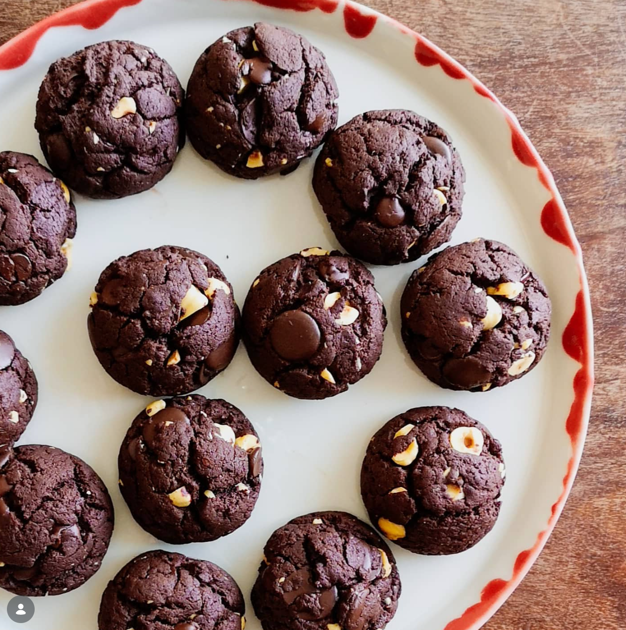Portakallı Fındıklı Brownie Kurabiye
