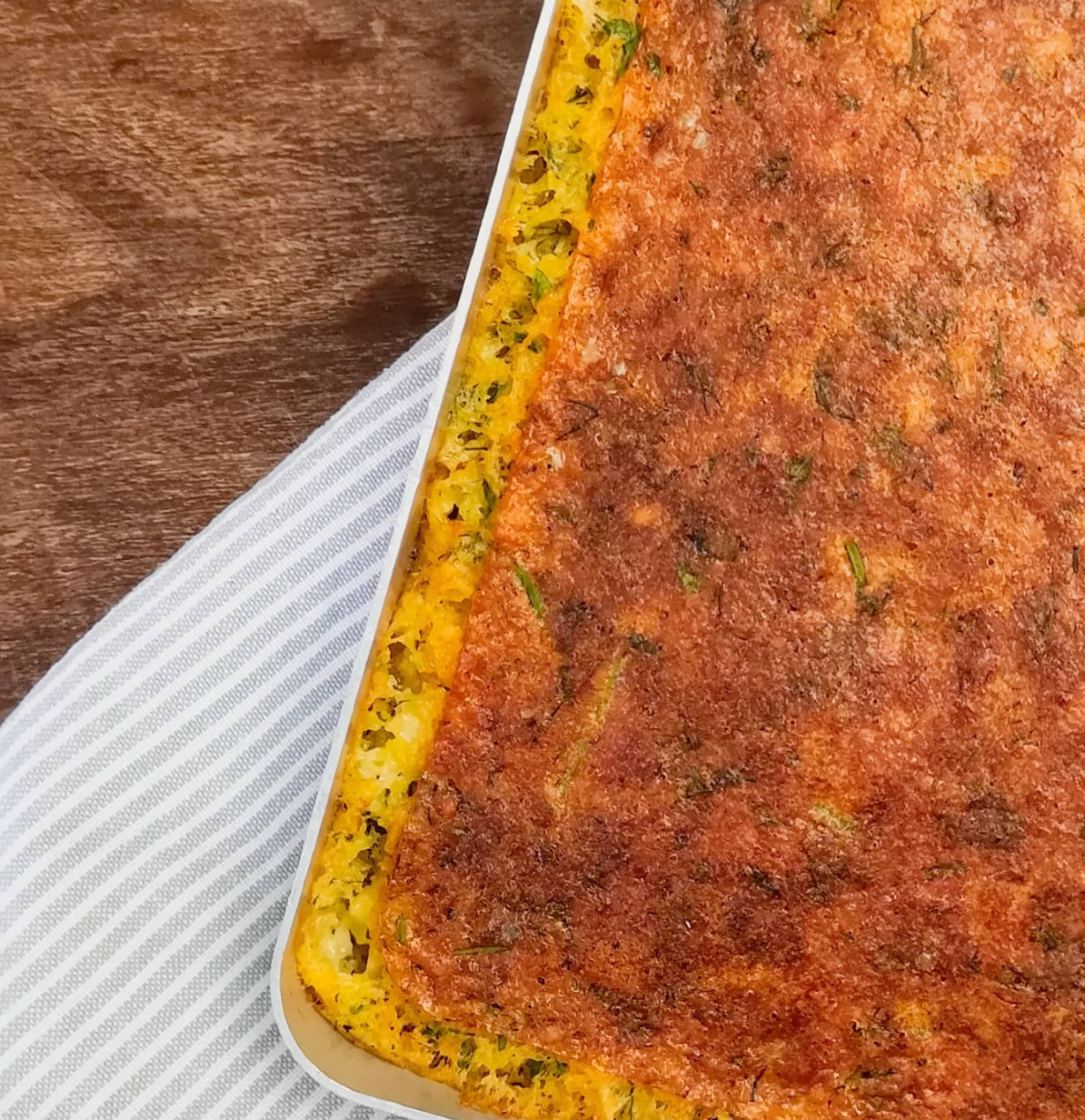 Mercimekli Peynirli Glutensiz Tuzlu Kek