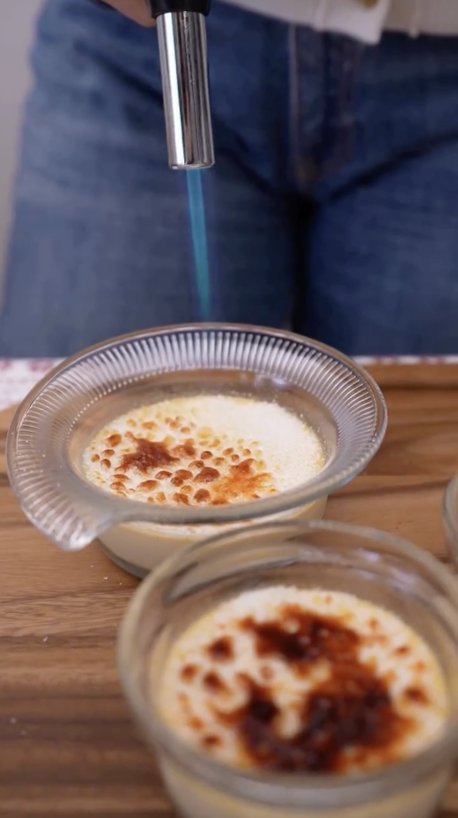 Balkabaklı Crème Brûlée Karamelize Etme